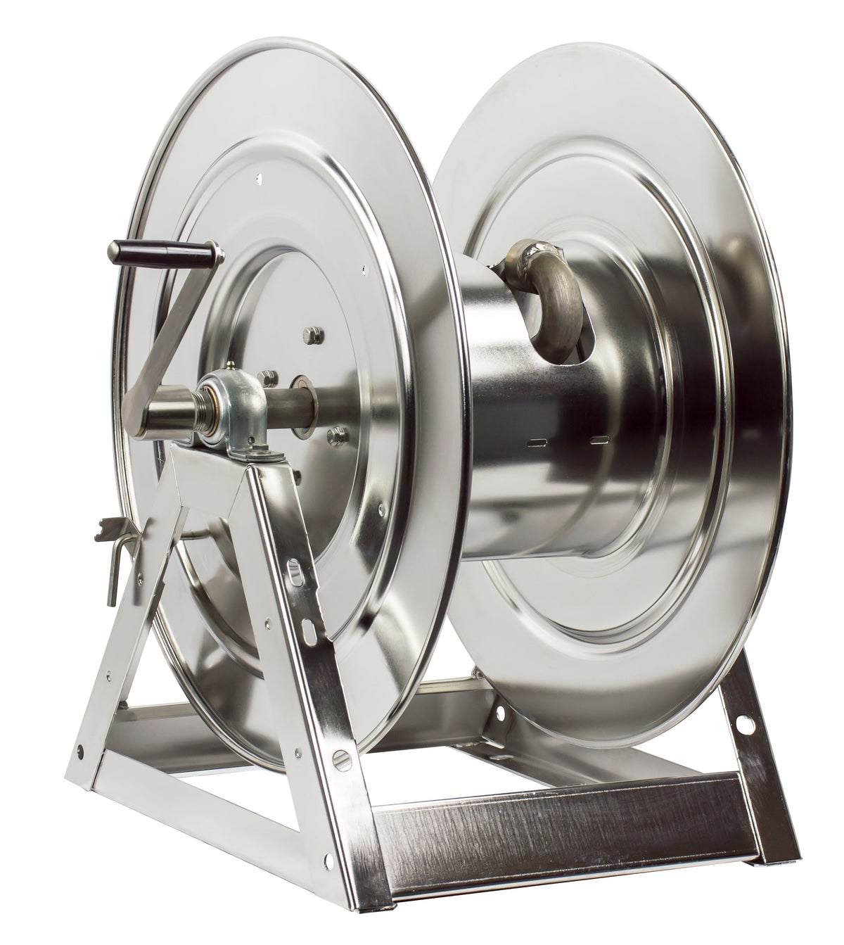 1175-6-100-SS by Coxreels | 1175-SS Series | 3,000 PSI Hand Crank Hose Reel | 1" FNPT Inlet | Stainless Steel | 100ft Capacity, Hose Not Included