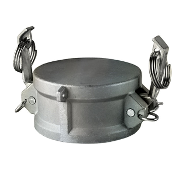 SS304-DC400 by Kuriyama | SS304-DC Series | Part DC | Cam & Groove Dust Cap | 4" Size | 304 Stainless Steel