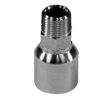 SS43-06-04MP by Midland | 3/8" Hose Barb x 1/4-18 Male NPT Rigid | 316 Stainless Steel