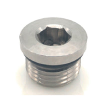 SS6408-HH-04 by Midland | 1/4" Male SAE O-Ring Boss Hollow Hex Plug | 316 Stainless Steel