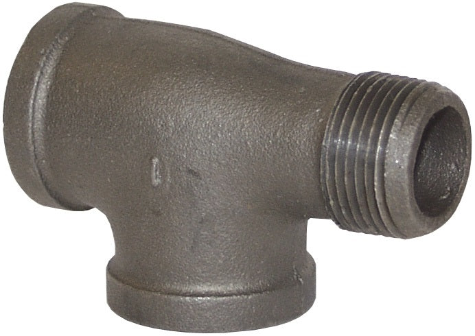 SST75 by Dixon Valve | Street Service Tee | 3/4" Female NPT x 3/4" Female NPT (Branch) x 3/4" Male NPT | 150# Iron