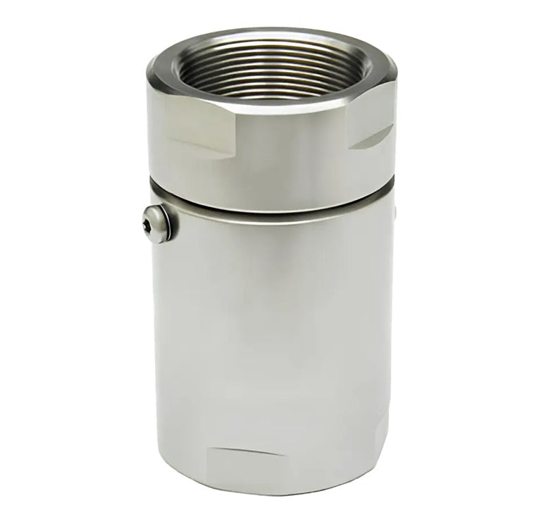 SS8FP50XFP50-Ni-V by Super Swivel | 1023-Ni-V | 1/2-14 Female Pipe NPTF x 1/2-14 Female Pipe NPTF | 0.530" Through Hole | Straight | Electroless Nickel | Viton Seal