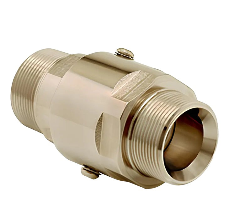 SS12MP75XMP75-Z-V by Super Swivel | 2730 | -12 | MPxMP Hydraulic | Inline Live | 3/4" Male Pipe NPTF x 3/4" Male Pipe NPTF | Straight | Zinc | Viton Seal