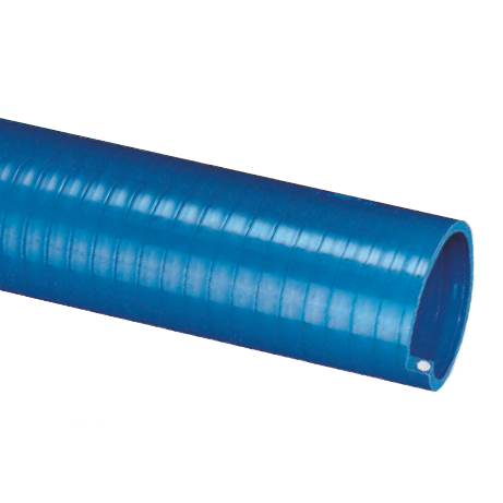 S100X100 Tigerflex by Kuriyama | S Series | Heavy Duty Tiger Suction Hose | 1" ID | PVC | 100ft Length