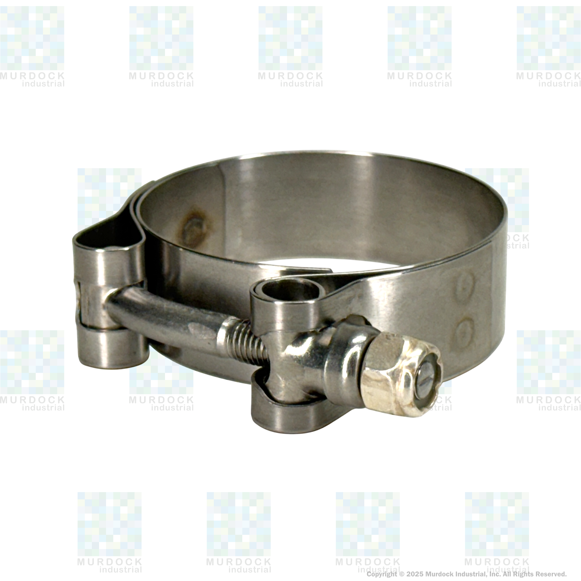 STBC150 by Dixon Valve | Style STBC | T-Bolt Clamp | 3/4" Band Width | Hose OD Range: from 1.31" to 1.56" | 300 Stainless Steel Band & Bolt