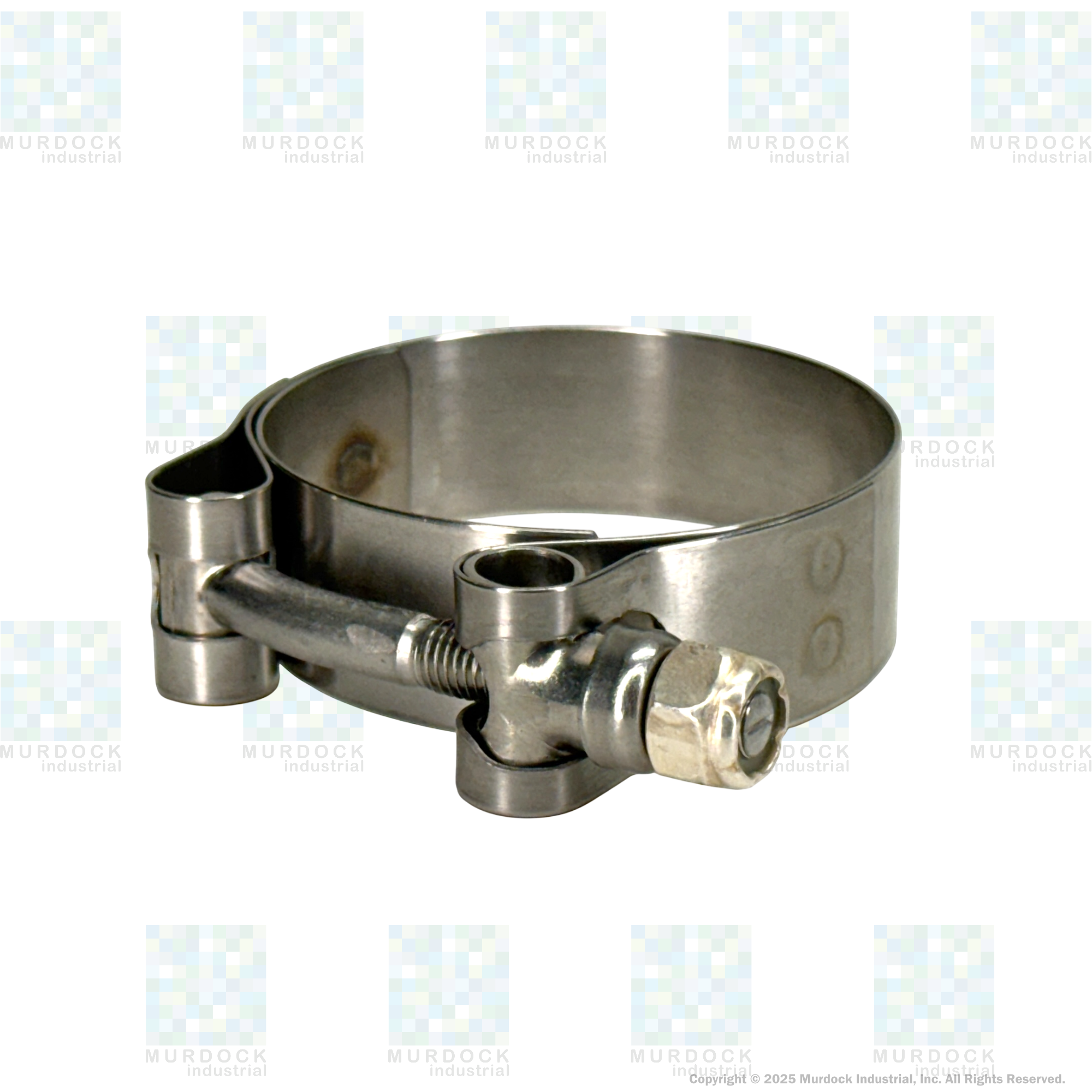 STBC175 by Dixon Valve | Style STBC | T-Bolt Clamp | 3/4" Band Width | Hose OD Range: from 1.56" to 1.81" | 300 Stainless Steel Band & Bolt