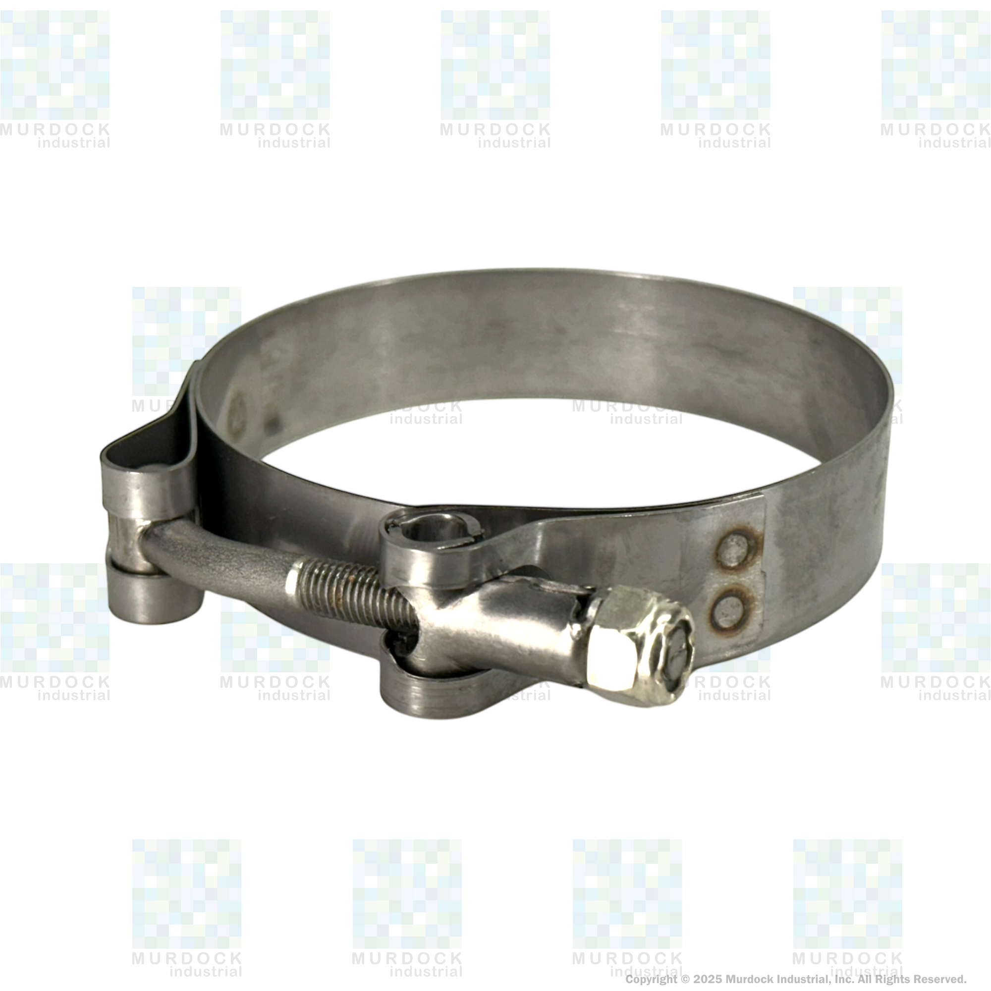 STBC275 by Dixon Valve | Style STBC | T-Bolt Clamp | 3/4" Band Width | Hose OD Range: from 2.50" to 2.81" | 300 Stainless Steel Band & Bolt