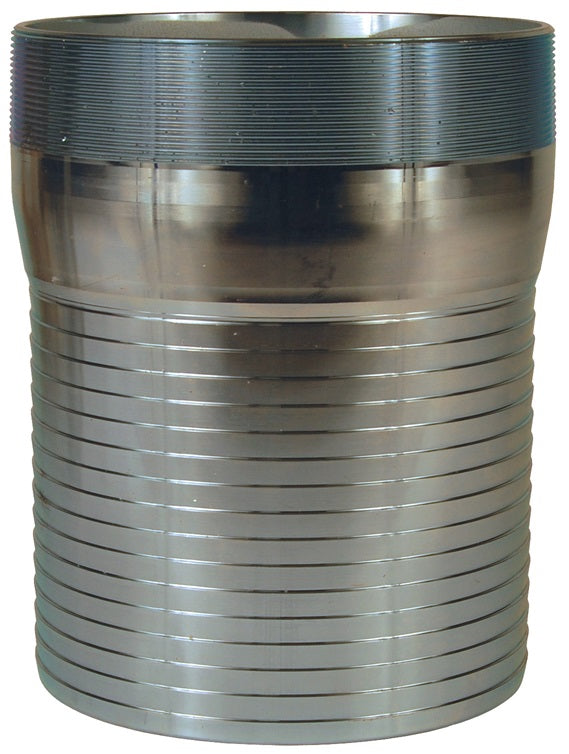 STC120 by Dixon Valve | King Combination Nipple | No Knurl | 12" Male NPT x 12" Hose ID | Plated Steel