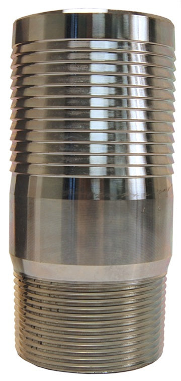 STC3525 by Dixon Valve | King Combination Nipple Reducer (Jump Size) | 2" Male NPT x 3" Hose ID | Plated Steel