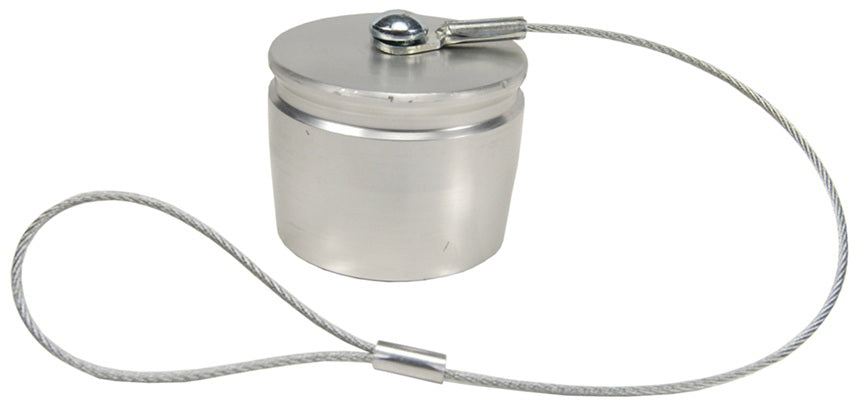 ST16DC-A by Dixon Valve | Hydraulic Quick Disconnect Coupling | ST Series | Heavy-Duty Flushface Dust Cap | fits 2" Body Size | Aluminum