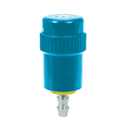 SVPC1815 by ZSi-Foster | SVPC Series Safety Vent Coupler | Industrial Interchange | 1/2" ID | with Protective Cover | Push-On Hose Stem | Steel