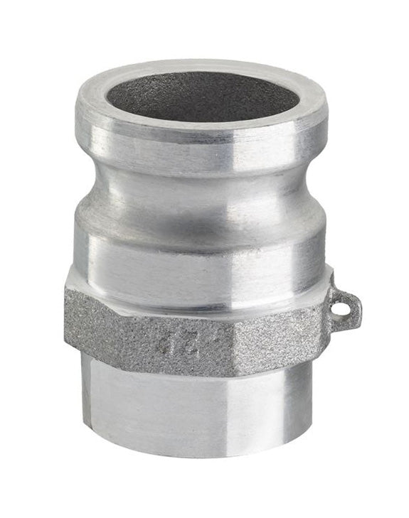 SW-ALA400 by Kuriyama | SW-ALA Series | Part A | Cam & Groove Adapter | 4" Adapter x 4" Socket Weld End | Aluminum