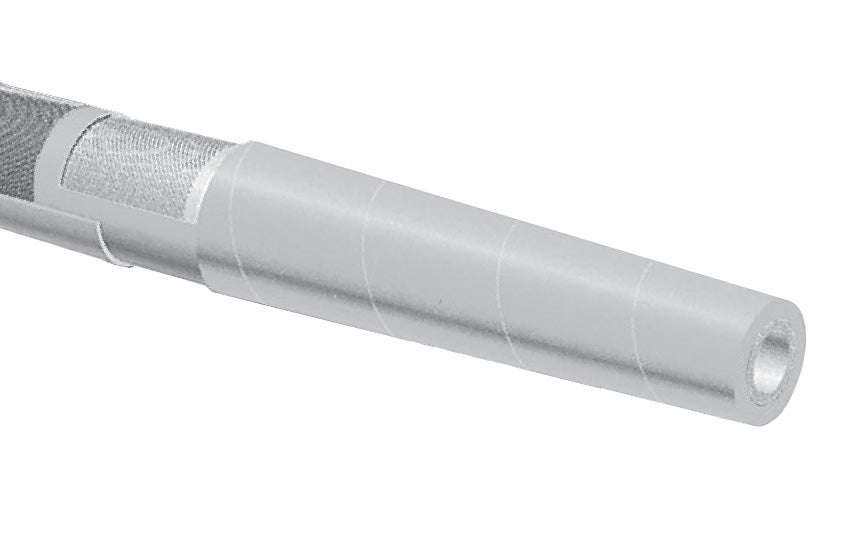 T351LL100X50 Alfagomma by Kuriyama | T351LL Series | Premium Paper Mill/Creamery Wash Down Hot Water Hose | With Tapered Nozzle | 1" ID | 1.46" OD | 150 PSI | White | 50ft