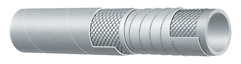 T410LL150X100 by Kuriyama Alfagomma® | T410LL Series | 240 PSI Food & Beverage Suction & Discharge Brewery Hose | 1-1/2" ID | White | 100ft