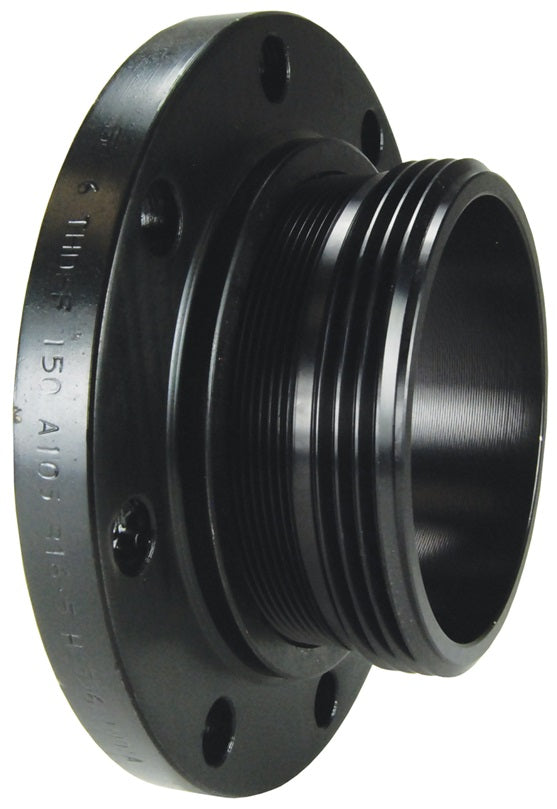 T600-60F by Dixon Valve | ANSI Flat Face Flange x 6" Male NST (NH) | Carbon Steel / Aluminum