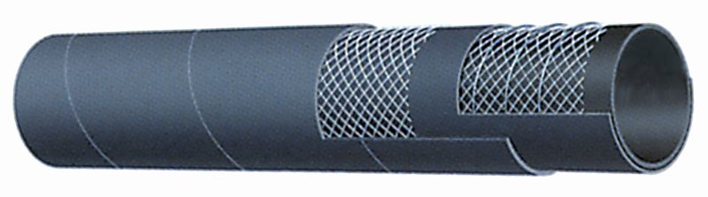 T600AA175x50 Alfagomma by Kuriyama | T600AA Series | Hard Wall Marine Exhaust Hose | USCG/SAE J1527 A2/B2 | 1-3/4" ID | 2.16" OD | 30 PSI | Black | 50ft Length