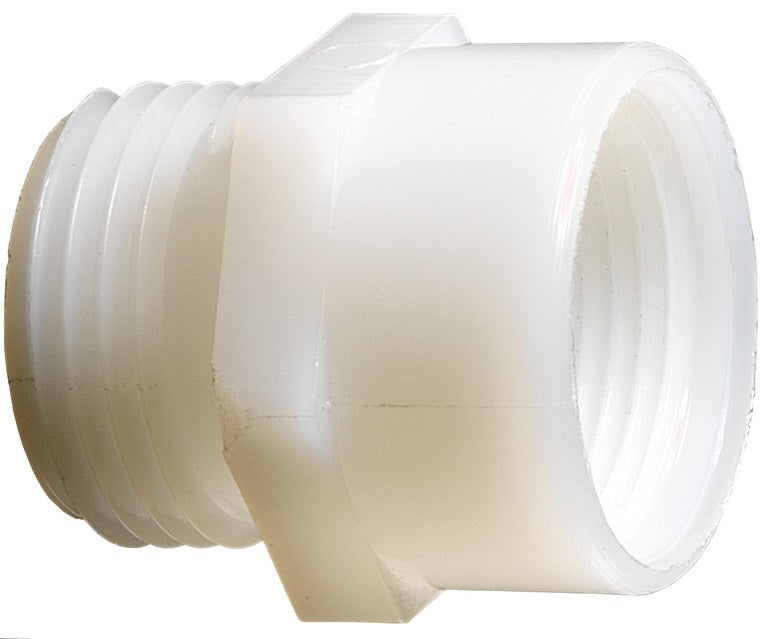 TA794 by Dixon Valve | Tuff-Lite® | Garden Hose Adapter | 3/4" Male GHT x 1/2" Female NPT | Nylon | Pack of 50