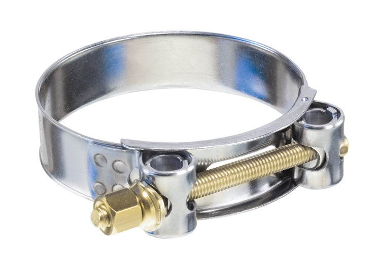 TBC-SSC079 by Kuriyama | Carbon Steel Bolt and Nuts | Heavy Duty T-Bolt Clamp | Size Range: 2-29/32" - 3-3/16" | Band Width: 15/16" | Torque | 17ft. Lbs. | 304 Stainless Steel