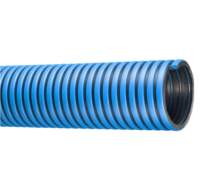 TBLU200X100 Tigerflex® by Kuriyama | TBLU™ Series | Tiger™ Blue Liquid Suction Hose | EPDM | 2" ID | 2.51" OD | 100ft Length