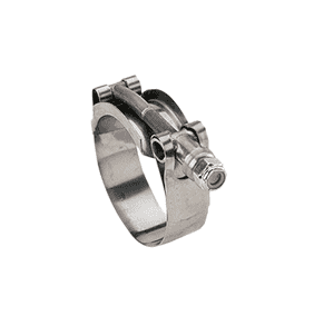 TC193 by Banjo | Pipe Fitting | 1-1/2" T-Bolt Hose Clamp | Min/Max Diameter: 1.90"/2.24" | Max. Torque: 75 in. lbs. | 300 Stainless Steel | Pack of 10