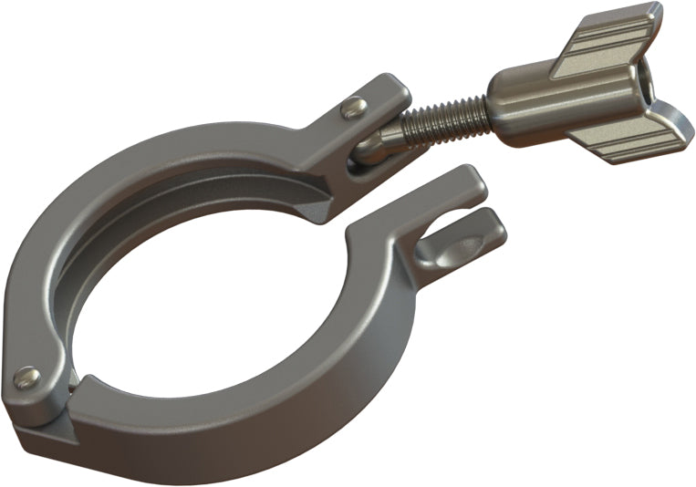 TCC-16 by Campbell Fittings | Sanitary Tri-Clamp | Heavy Duty | Single Pin | 4" Hose Size | 304 Stainless Steel