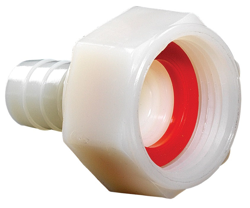 TCF65 by Dixon Valve | Tuff-Lite® | Female Short Shank Tubing Insert | 3/4" Female NSPM x 5/8" Hose ID | Nylon