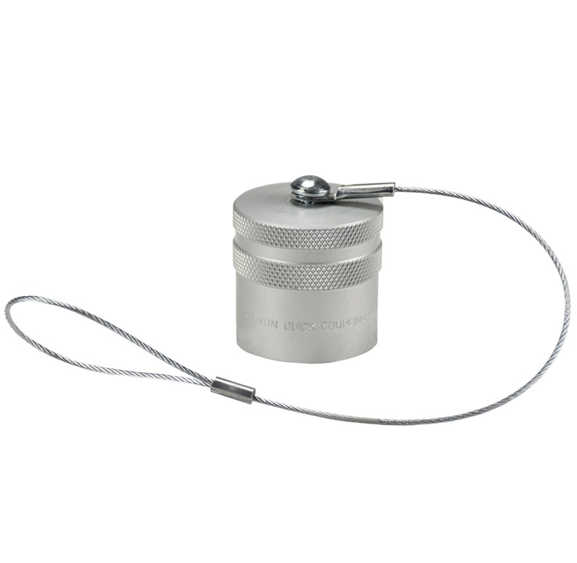 TD4.5DC-A by Dixon Valve | Hydraulic Quick Disconnect Coupling | TD-Series | 20K Dust Cap | Fits 1/2" Body Size | 9/16" Male MP | Aluminum