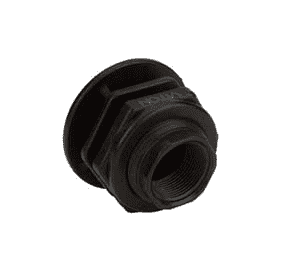 TF125AV by Banjo | IBC Tank Accessories | 1-1/4" Anti Vortex Tank Flanges | Hole Size: 2-1/4" | Polypropylene