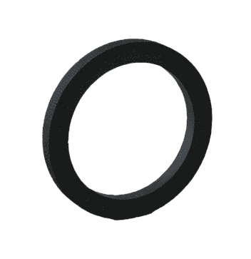 100G by Banjo | Cam Lever Coupling | 3/8" Bulkhead Gasket | Hole Size: 1" | EPDM | Pack of 25