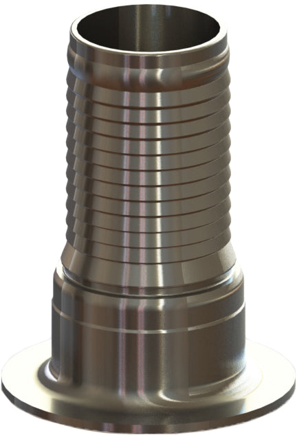 THAS-6C by Campbell Fittings | Flange Turnback | 1-1/2" Turnback x 1-1/2" Hose Barb | Steel
