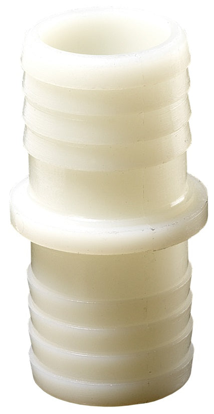 TM3 Dixon Valve | Tuff-Lite® | Hose Mender/Splicer | 3/8" Hose ID x 3/8" Hose ID | White | Nylon | Pack of 50