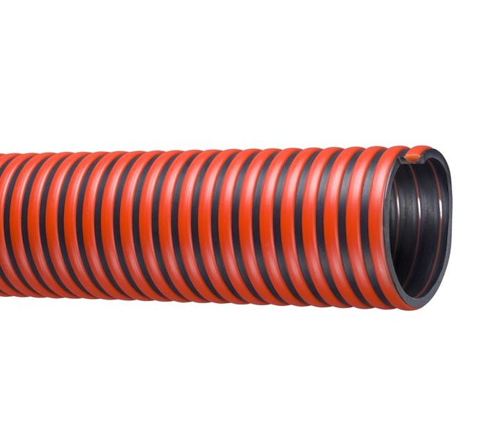 TRED300X100 Tigerflex® by Kuriyama | TRED™ Series | Tiger™ Red Liquid Suction Hose | EPDM | 3" ID | 3.60" OD | 100ft Length