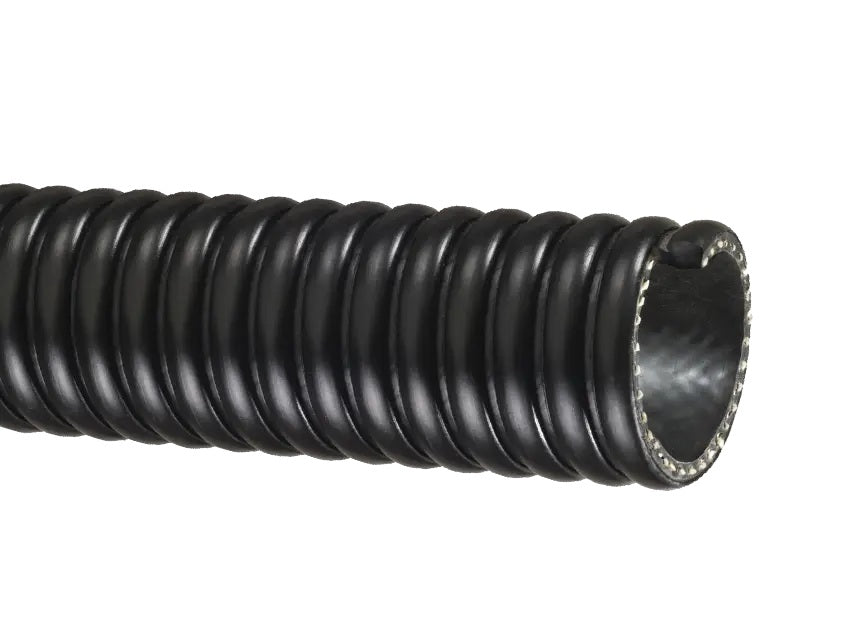 TSD200X100 Tigerflex® by Kuriyama | TSD™ Series | Fabric Reinforced Liquid Suction & Discharge Hose | EPDM | 2" ID | 2.54" OD | 100ft Length