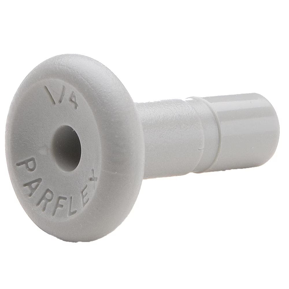 A8TPL by Parker | TrueSeal™ Accessories | 1/2" Plug | Gray | Acetal