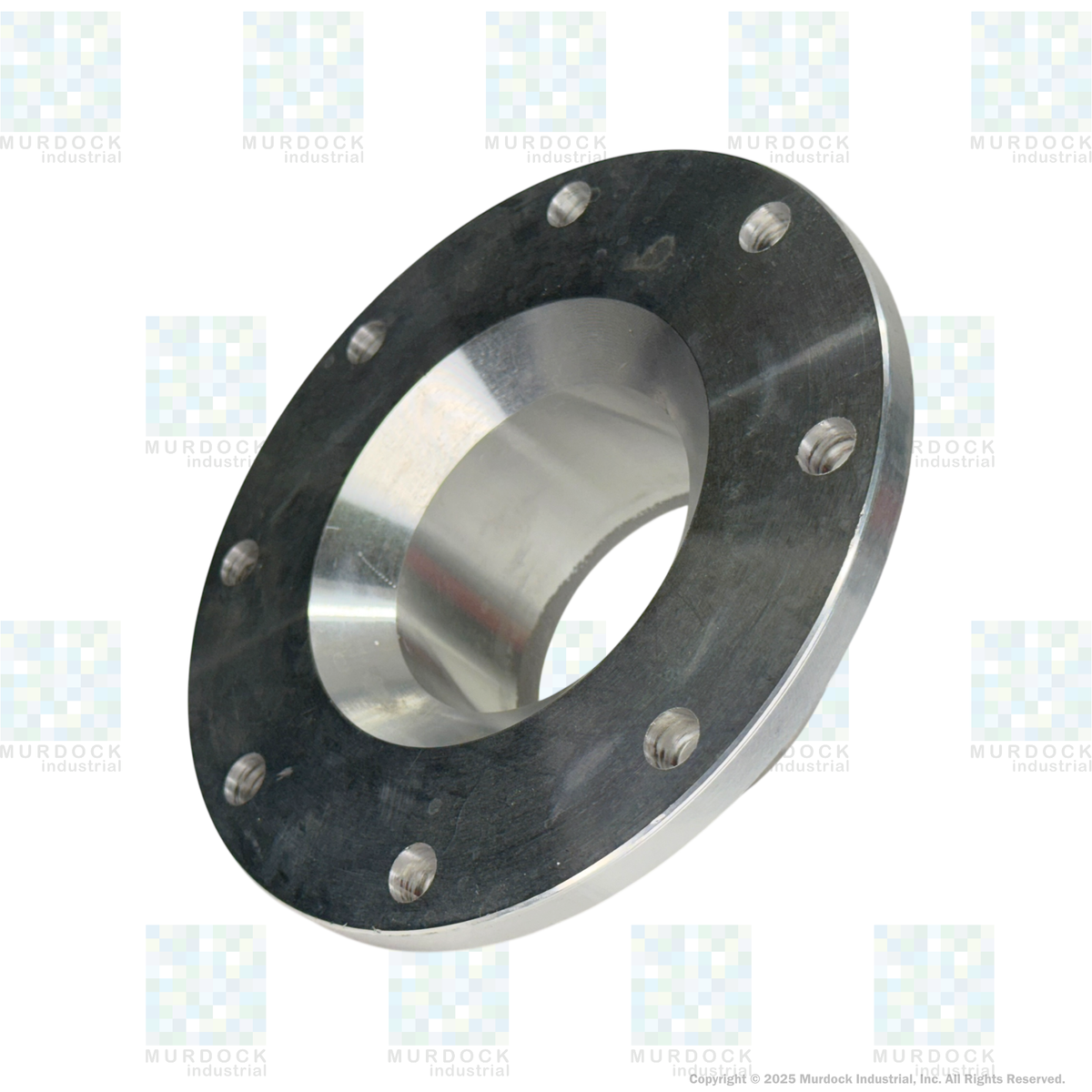 TTF4AL-3MT by Dixon Valve | TTMA Series | Flange Adapter | 4" TTMA Flange x 3" Male NPT | 2-1/2" Overall Length | Aluminum