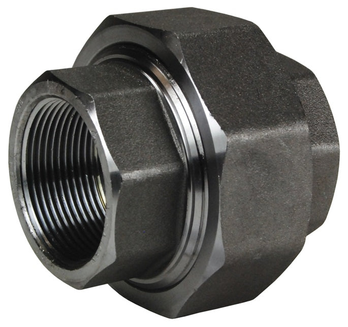 TUN050FS by Dixon Valve | Union Adapter | 1/2" Female NPT x 1/2" Female NPT | 3000# Forged Steel