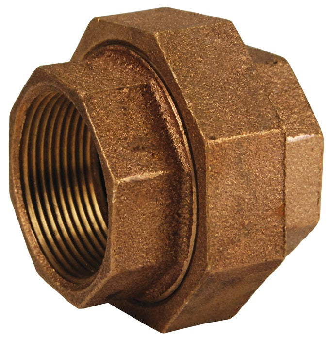 TUN4F by Dixon Valve | Union Adapter | 1/2" Female NPT x 1/2" Female NPT | 125# Brass