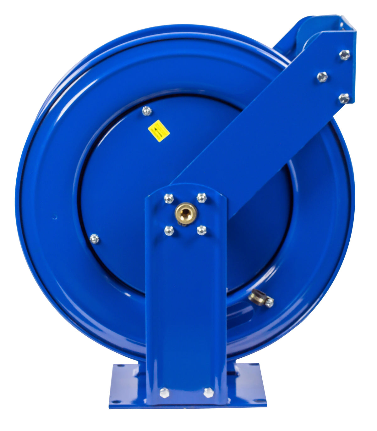 TSHL-N-3100 by Coxreels | T Series | 300 PSI Spring Driven Hose Reel for Air, Water & Oil | 3/8" Hose ID, 3/8" FNPT Inlet | Steel | 100ft Capacity, Hose Not Included