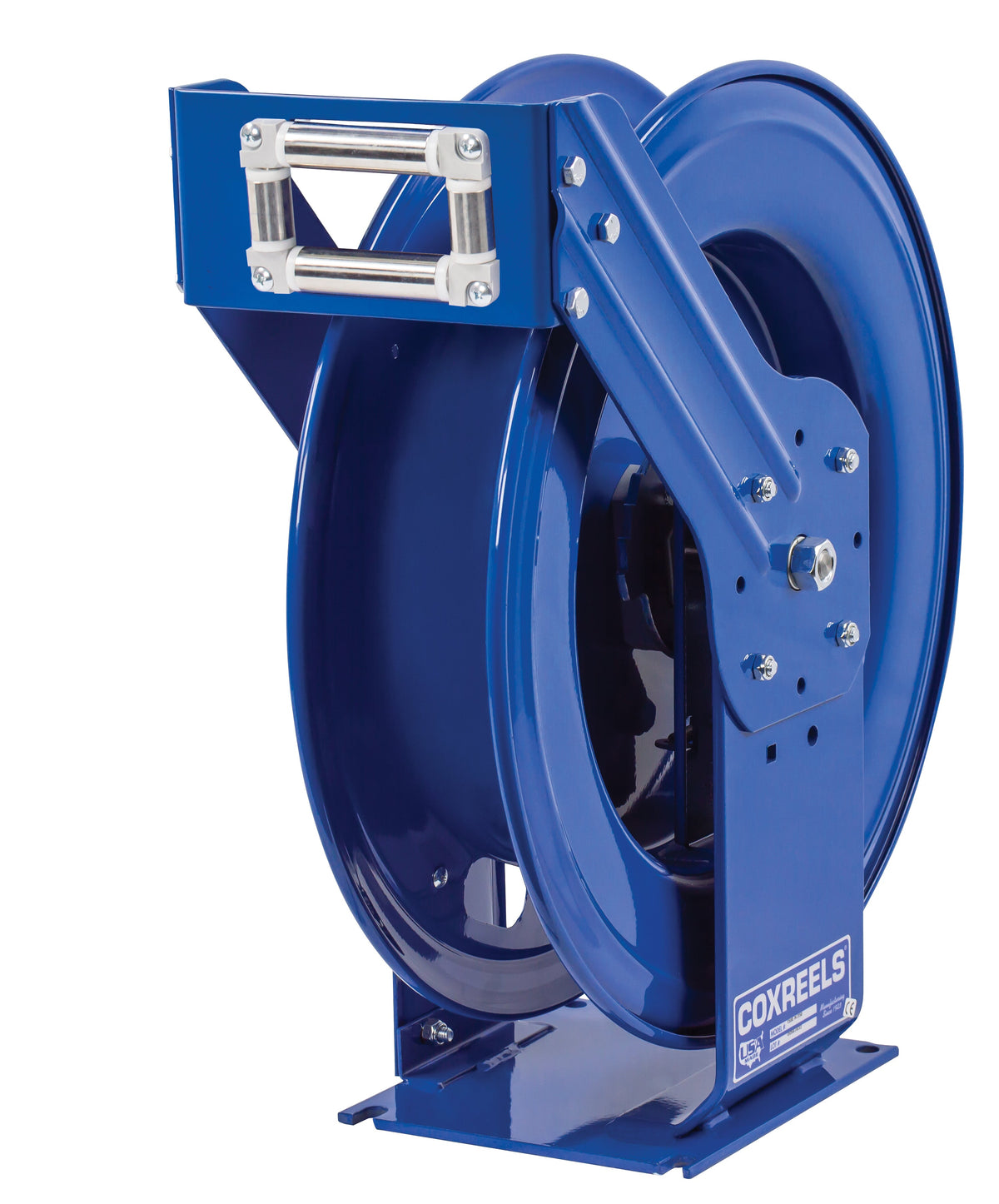 TSHL-N-635-BXN by Coxreels | T-Fuel Series | 300 PSI Spring Driven Hose Reel for Fuel | 1" Hose ID, 1" FNPT Inlet | Steel | 35ft Capacity, Hose Not Included