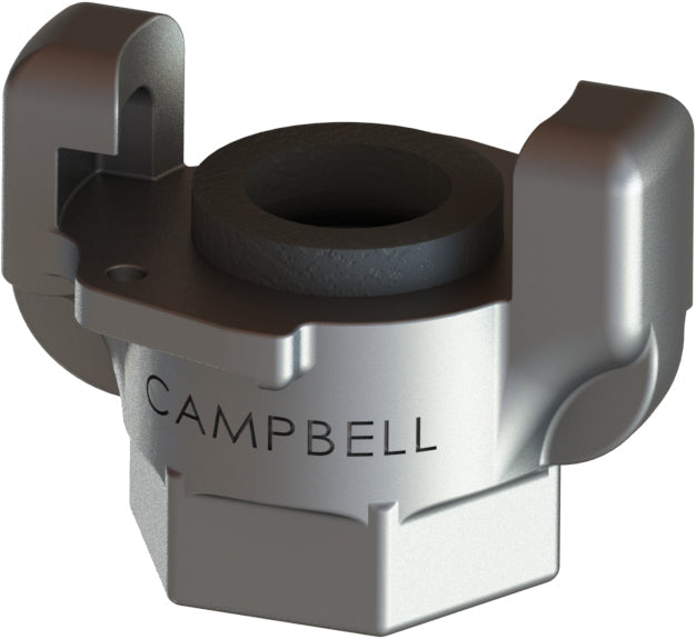 UF-4 by Campbell Fittings | Universal Coupling | 1" Female NPT Thread | Straight | Ductile Iron | Pack of 25