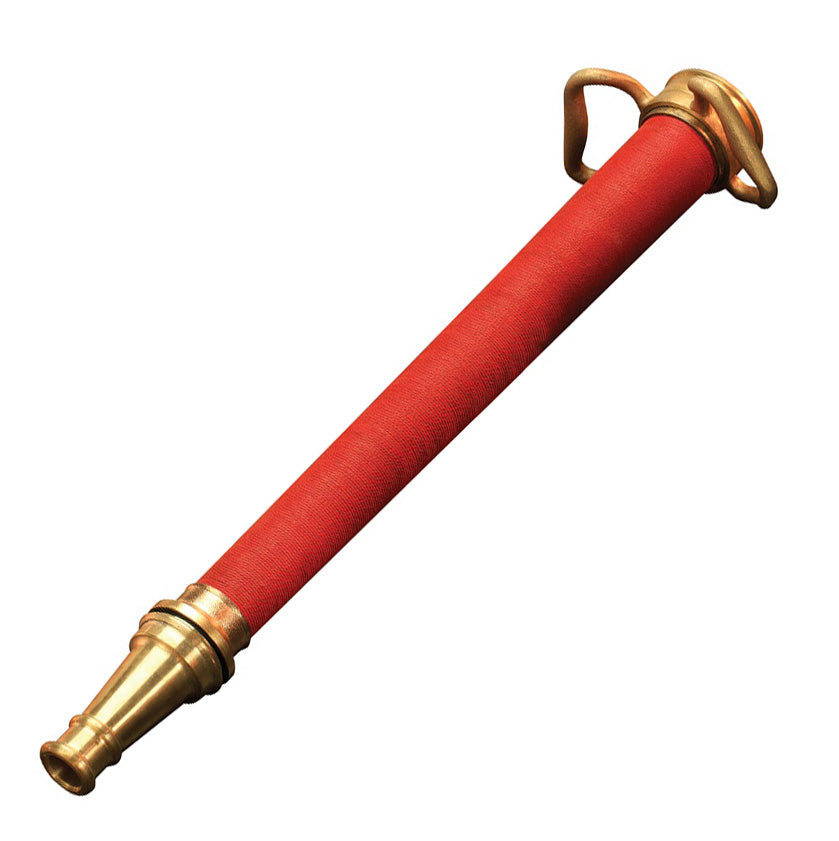 UPP250F Dixon Brass U/L Play Pipe with Tip - 2-1/2" Female NST(NH) x Male ULT Outlet