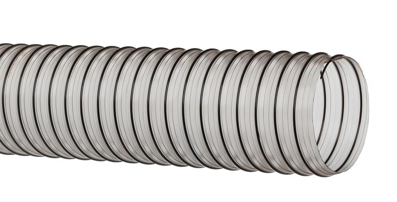 UREH-CL1200X25 FLEXAIR™ by Kuriyama | Urevent™ HD Clear | UREH-CL™ Series | Heavy Duty, Food Grade Polyurethane Ducting / Material Handling Hose | 12" ID | 12.23" OD | 25ft Length