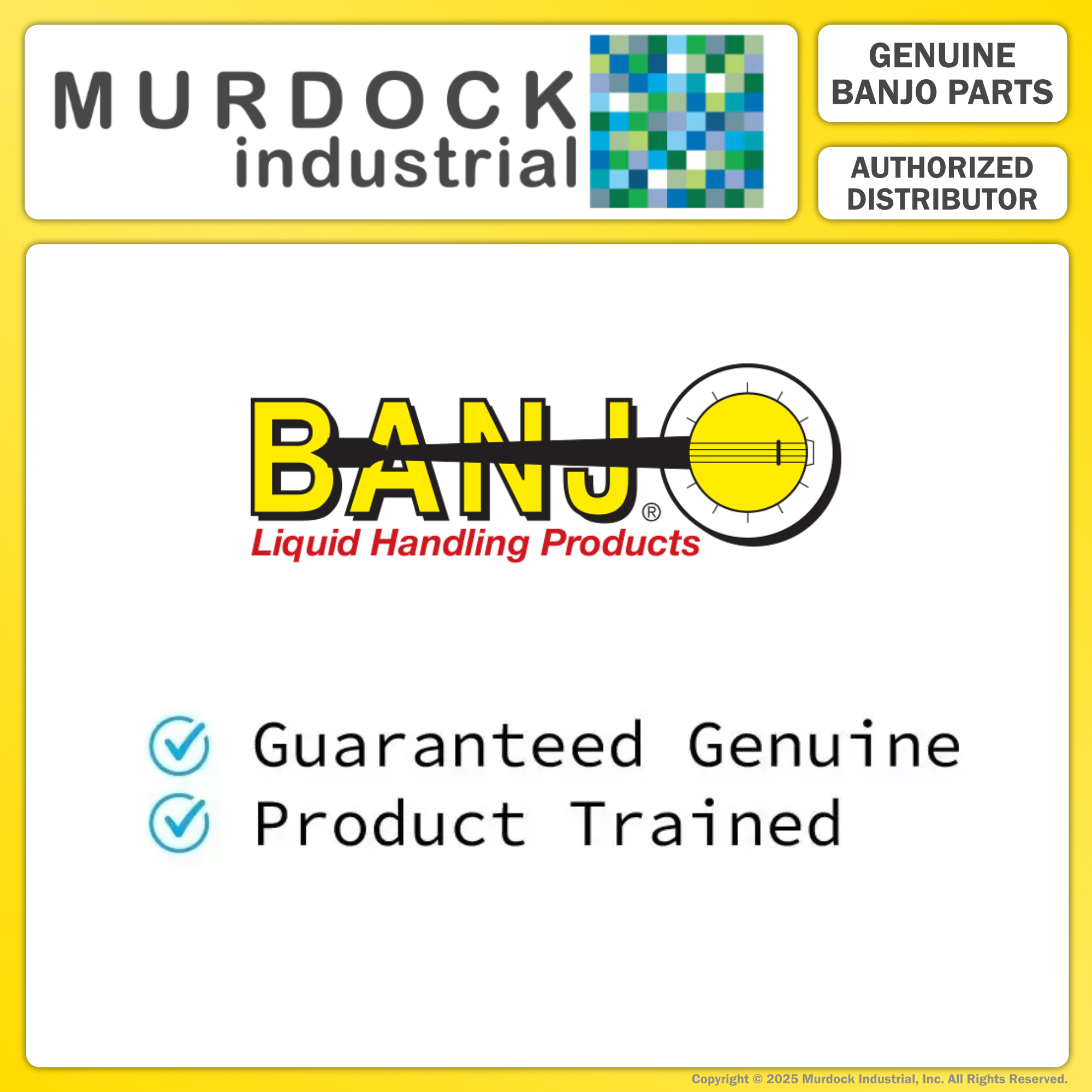 V100 by Banjo | 4 Bolt Ball Valve | Standard Port | 1" Female NPT x 1" Female NPT | Opening Thru Ball: 3/4" | 300 PSI | Polypropylene