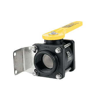 V25271 by Banjo | Mounting Bracket | Bolted Ball Valves | 90° Elbow | 316 Stainless Steel