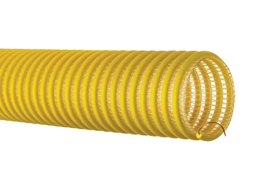 VAPR303X100 Tigerflex® VAPORFLEX™ by Kuriyama | VAPR™ Series | Heavy Duty Reinforced Vapor Recovery Hose | Polyurethane (TPU) | 3.03" ID | 3.75" OD | 100ft Length