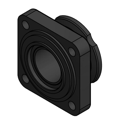 VE20294A by Banjo | Replacement Part for Manifold Flange Connections | 2" Manifold End Plate