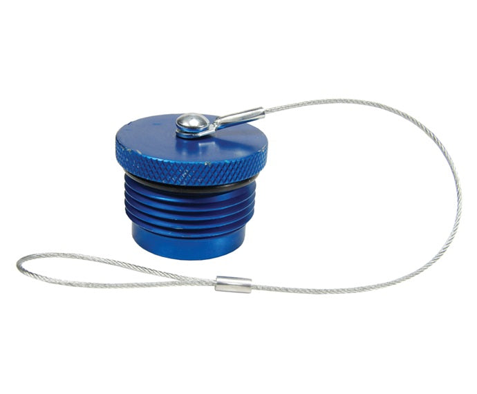 4VEPDP-A by Dixon Valve | Hydraulic Quick Disconnect Coupling | VEP-Series | Rigid Dust Plug | Fits 1/2" Body Size | Aluminum