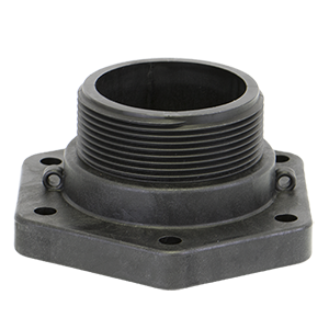 VSMT30264 by Banjo | Replacement Part for Standard Port | Ball Valve "Stubby Valve" | 3" Stubby Male NPT End Plate