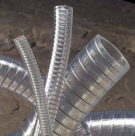 1400322-100 VARDEX® by NewAge | Steel Wire Reinforced PVC Suction Hose | 1-1/4" ID x 1.634" OD x 0.192" Wall | Clear | 100ft