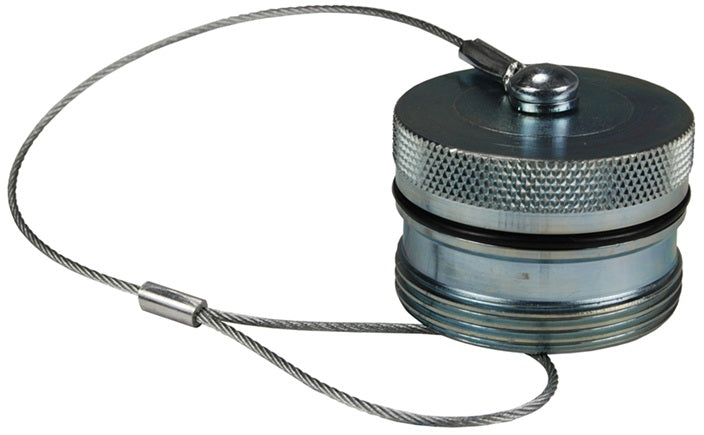 2WDP by Dixon Valve | Hydraulic Quick Disconnect Coupling | W-Series | Wingstyle Interchange Rigid Dust Plug | Fits 1/4" Body Size | Steel